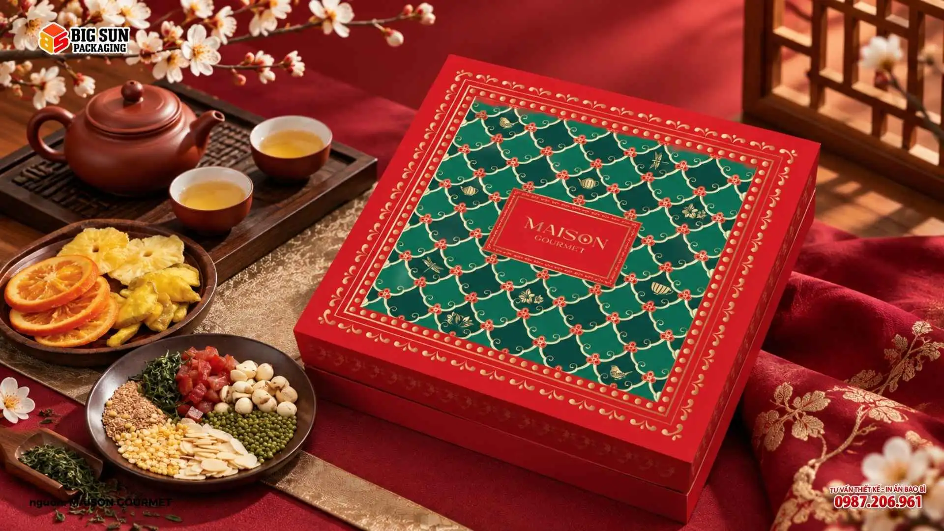 Hop qua tet binh an MAISON GOURMET3
